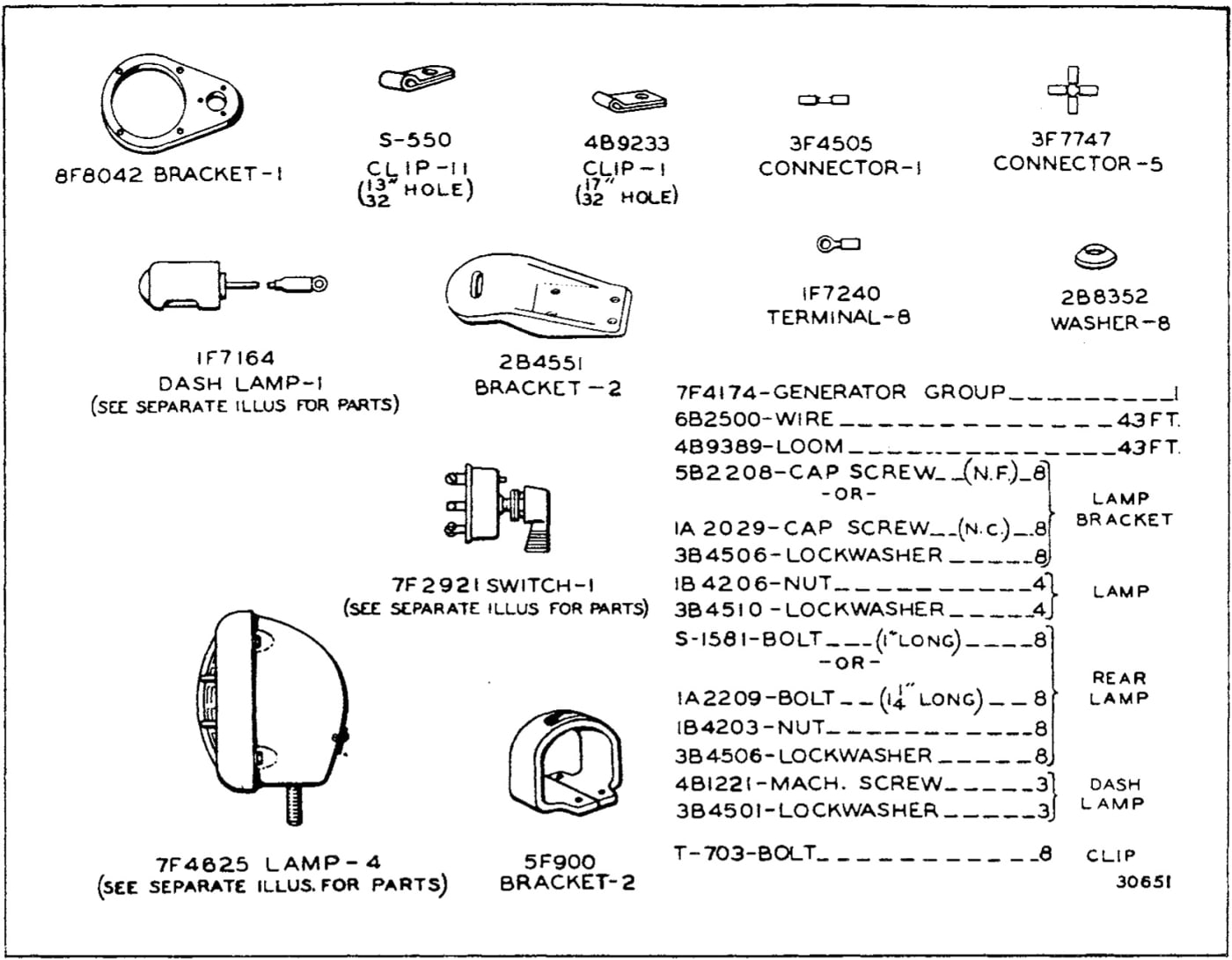 7F7139 LIGHTING SYSTEM GROUP - Second Type
