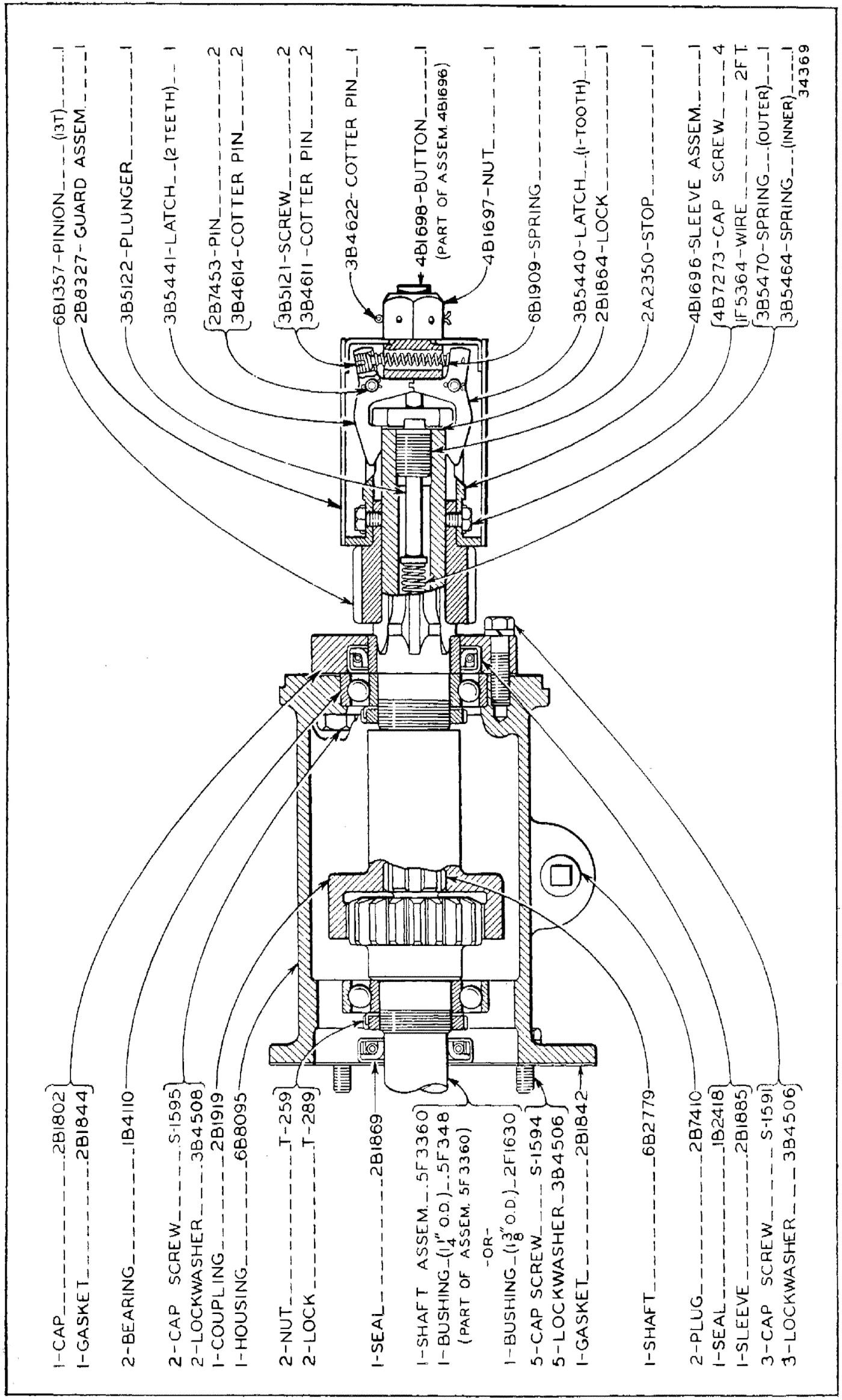 STARTER PINION