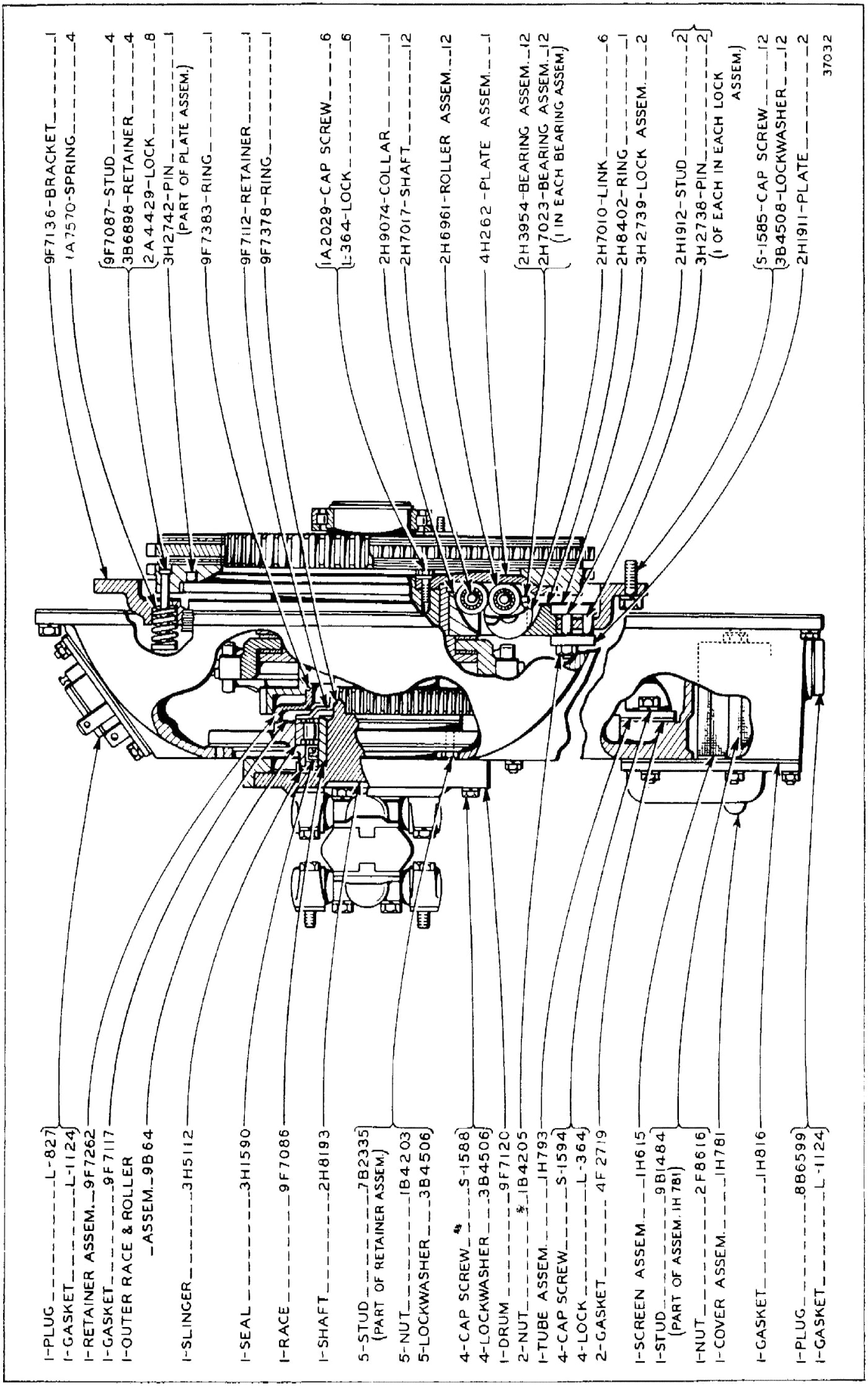 2H9400 FLYWHEEL CLUTCH GROUP - Part Three