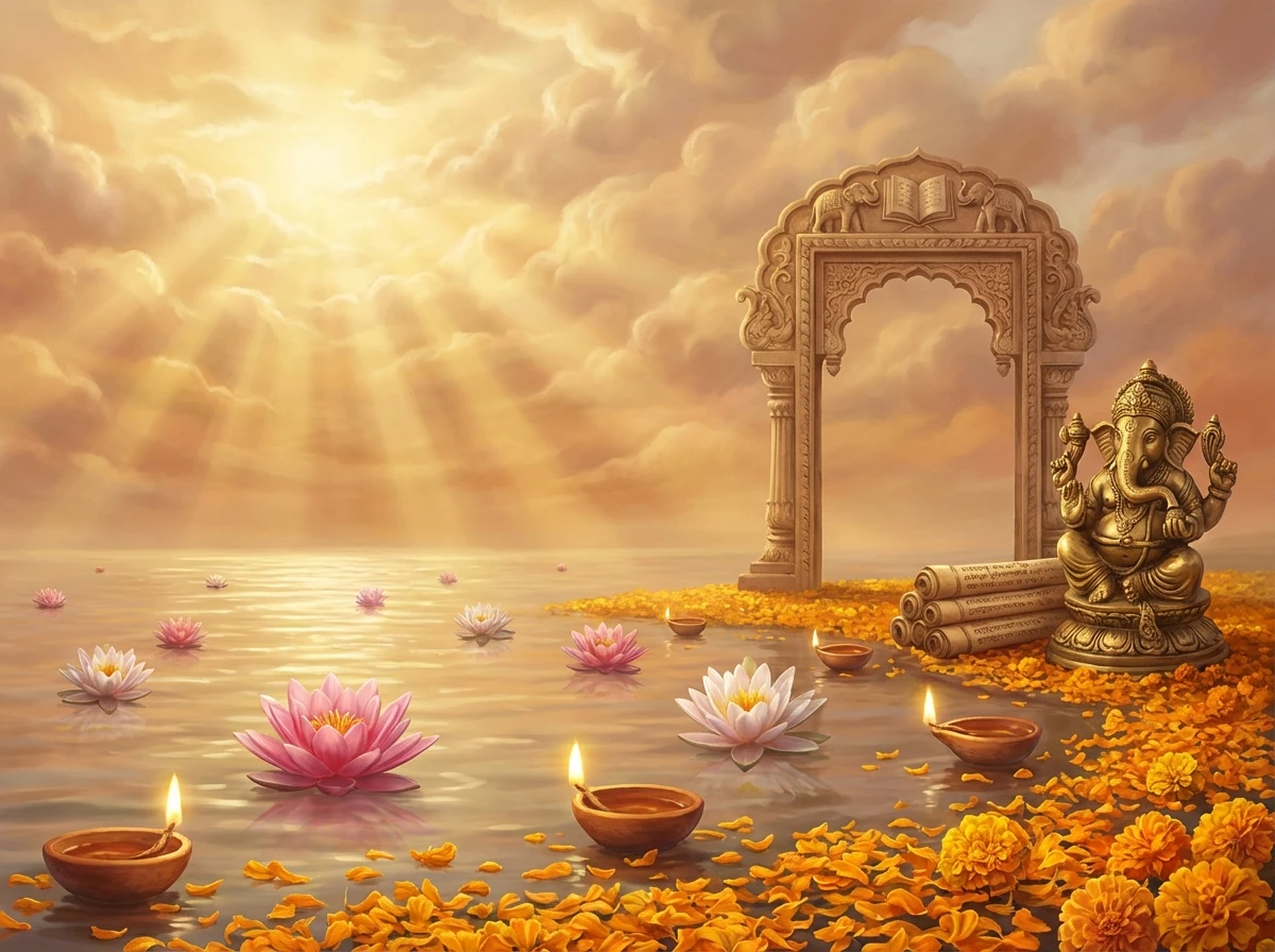 ガネーシャ神の祝福