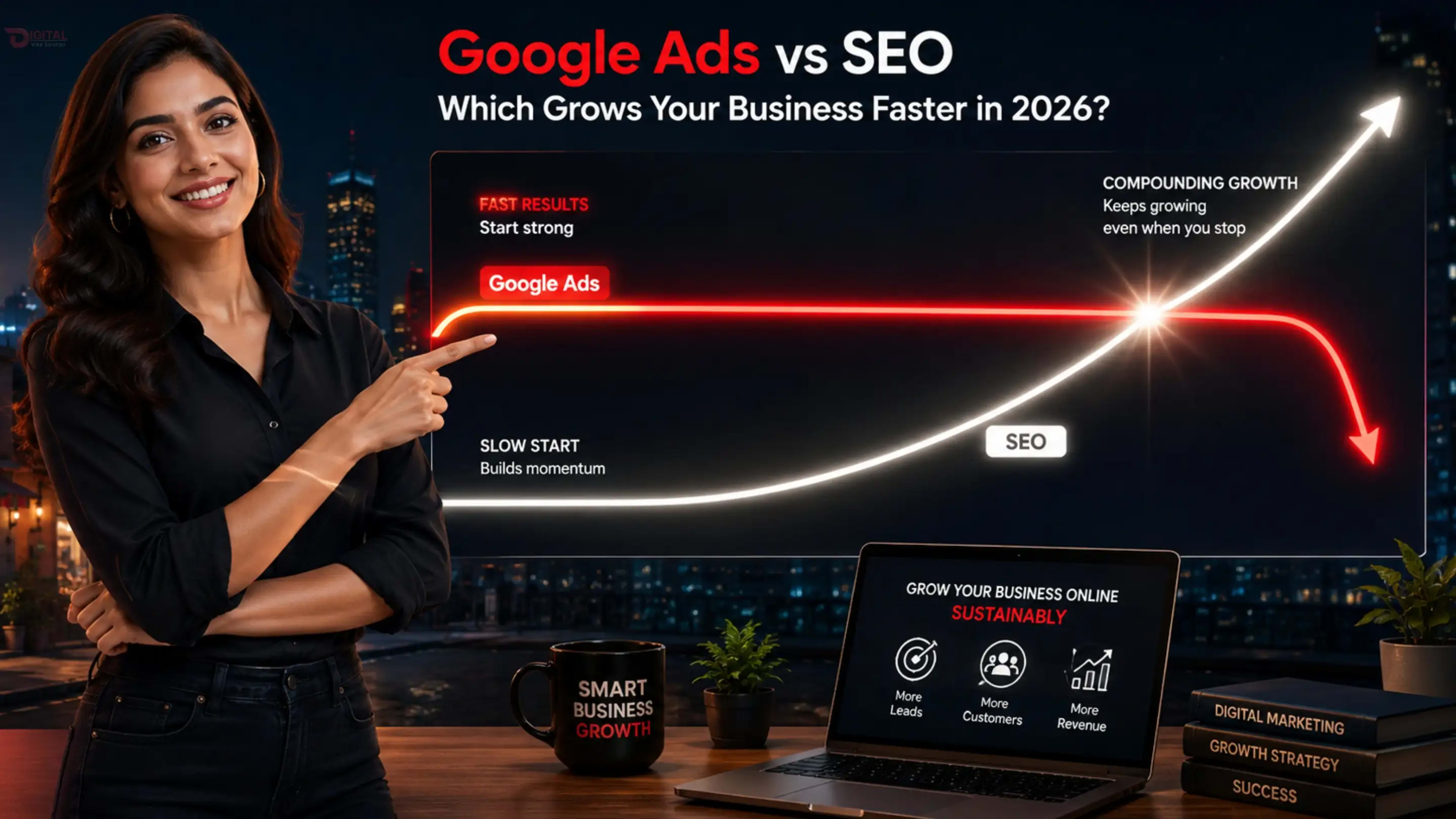Google Ads vs SEO for Small Business India 2026