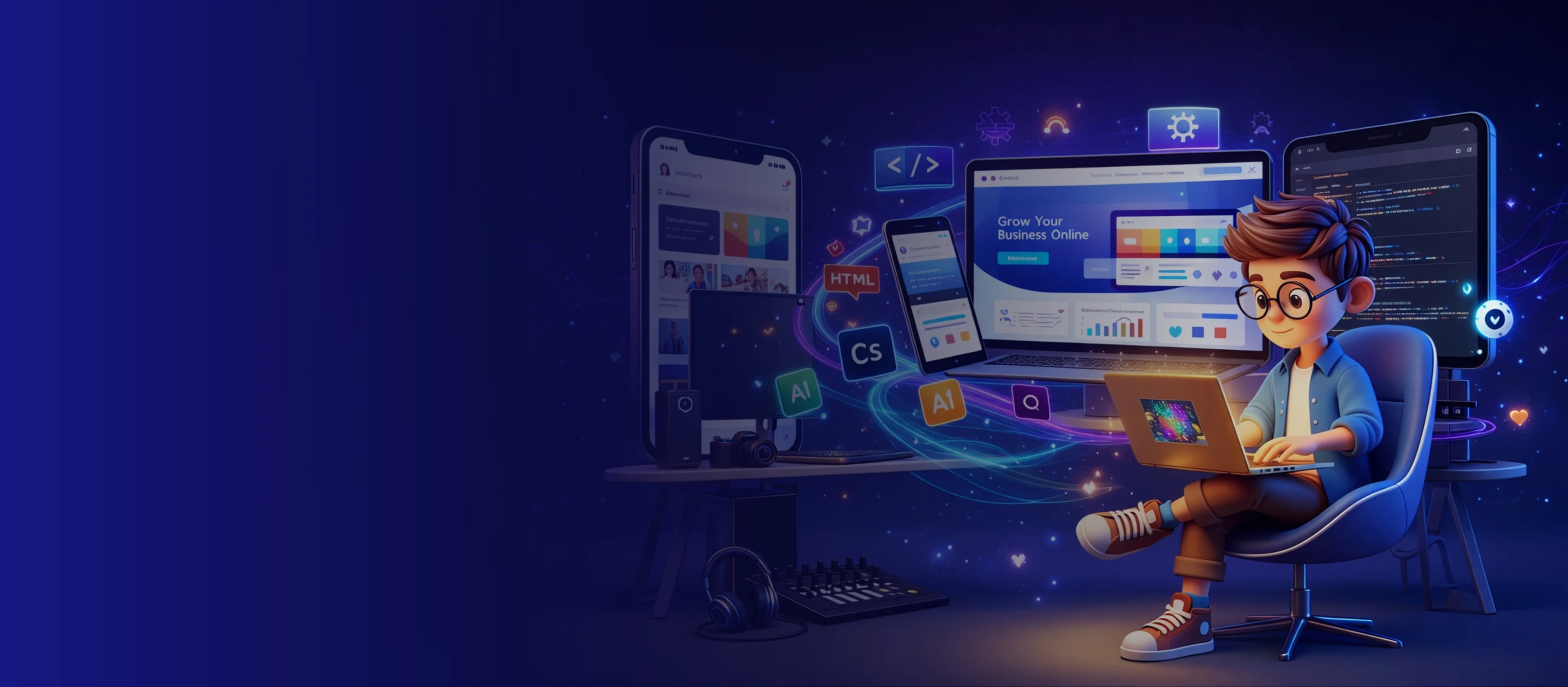 Web design and development agency office in Delhi NCR