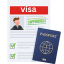 15000+ Visas Processed Rama Overseas Icon