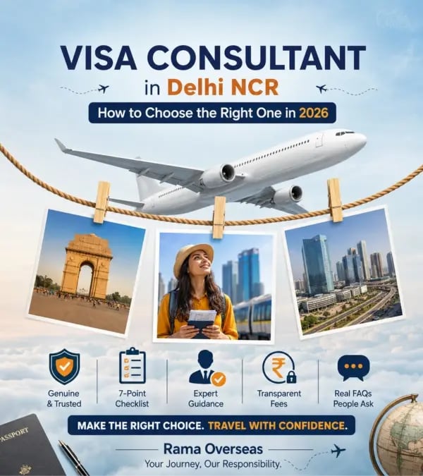 How to Choose the Best Visa Consultant in Delhi NCR 2026