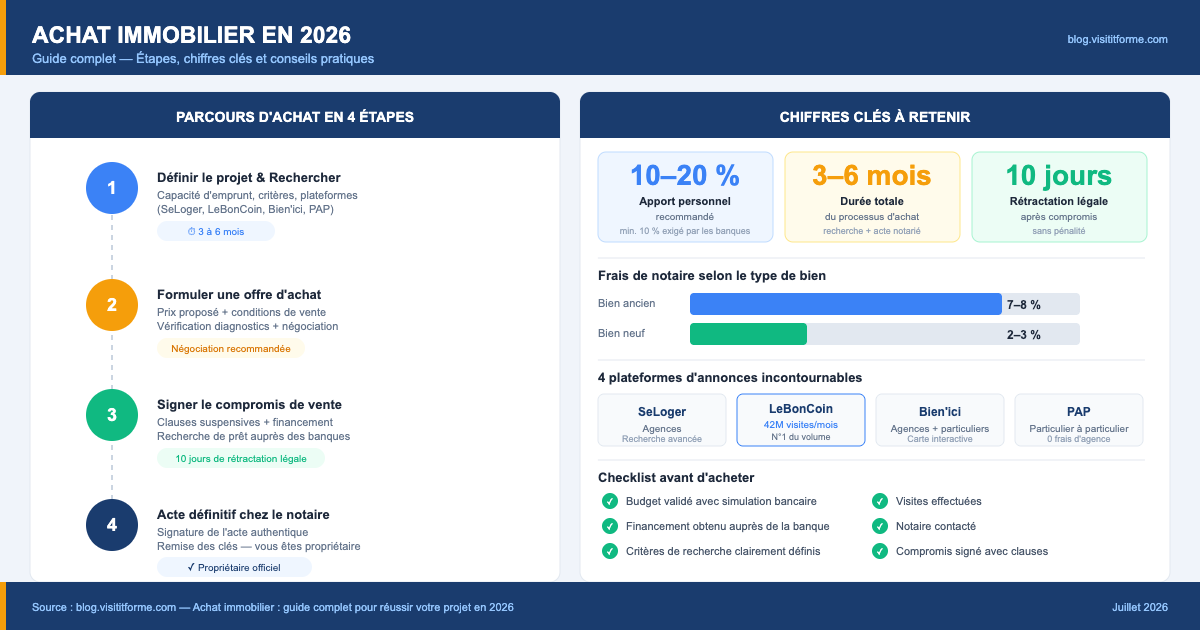 Achat immobilier : guide complet pour réussir votre projet