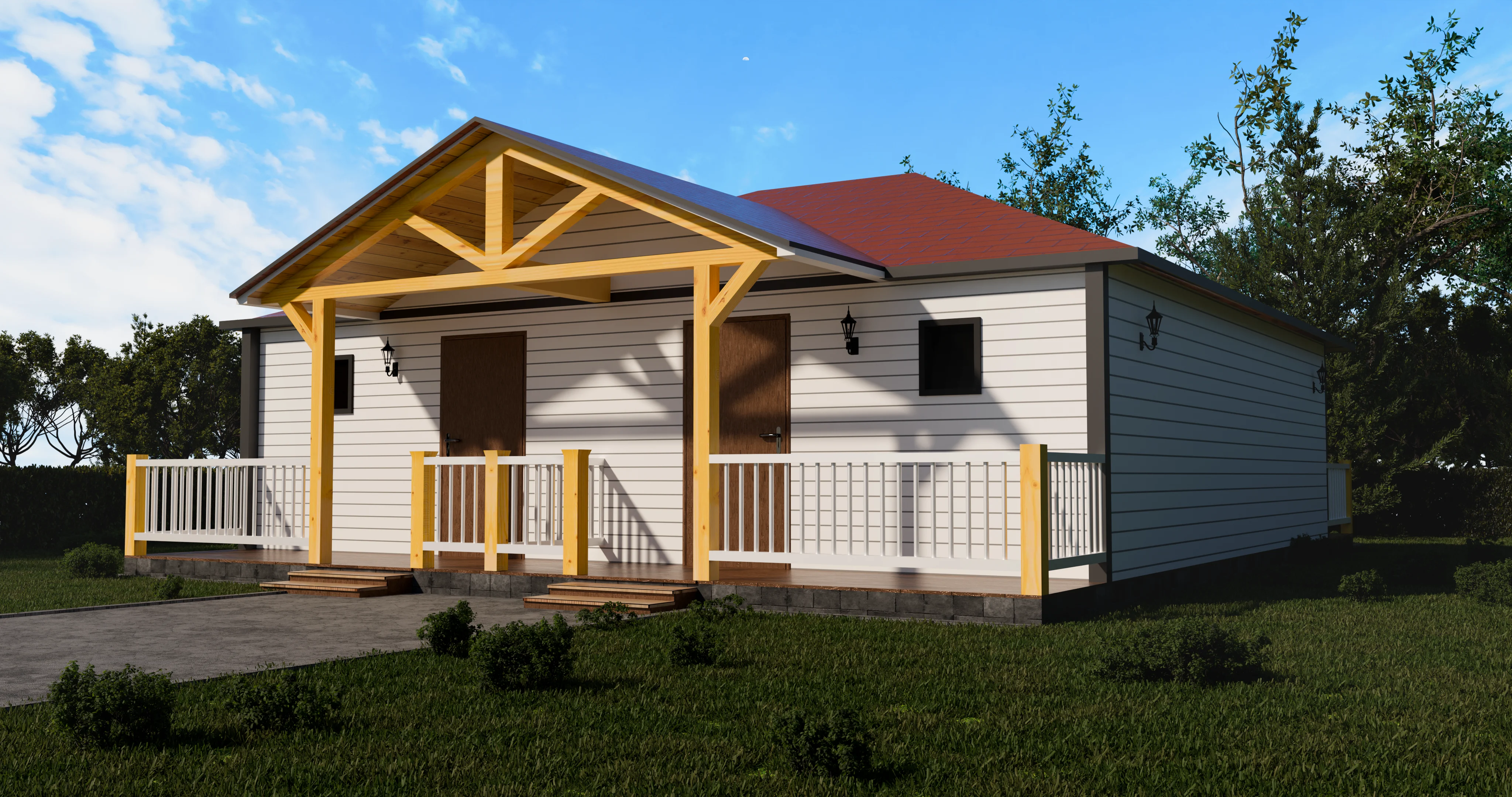 Curated visual reference: Wooden Home In India Prefabricated Wooden Home Photo Inspiration