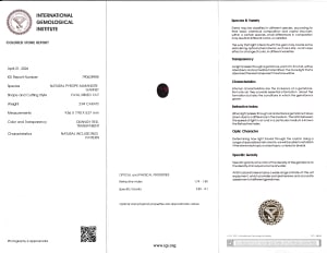 Pyrope-Almandite Garnet 3