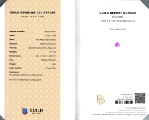 Padparadscha Sapphire 3
