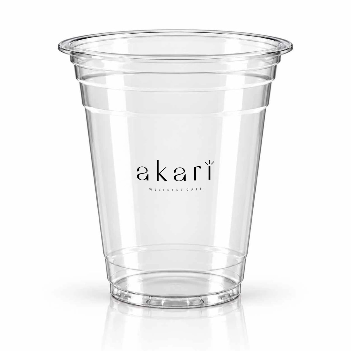 Akari Smoothie Cup Mockup - 65mm x 26.7mm