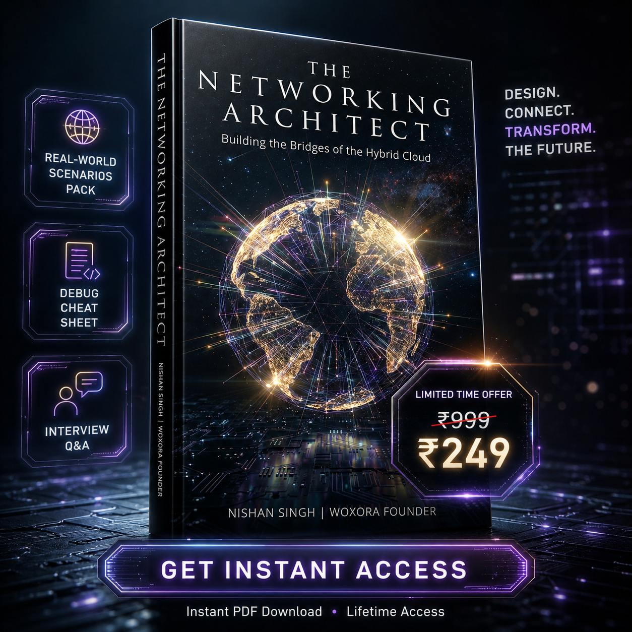 The Networking Architecture - Cloud and DevOps eBook Cover by Nishan Singh