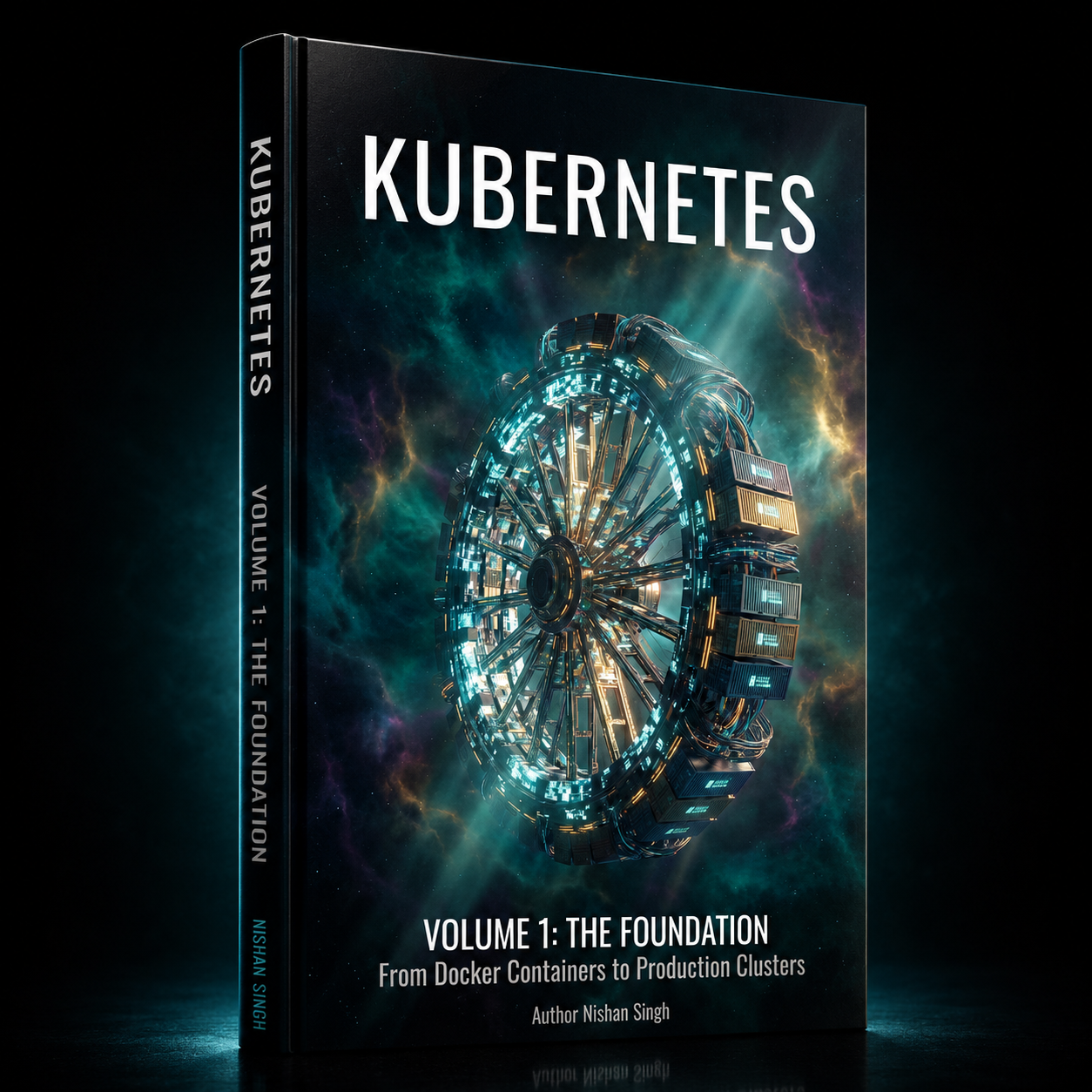 Kubernetes Engine: Volume 1 - The Foundation eBook Cover by Nishan Singh