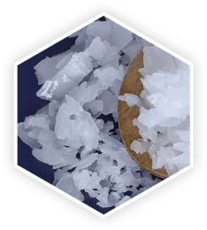 Magnesium mineral crystals