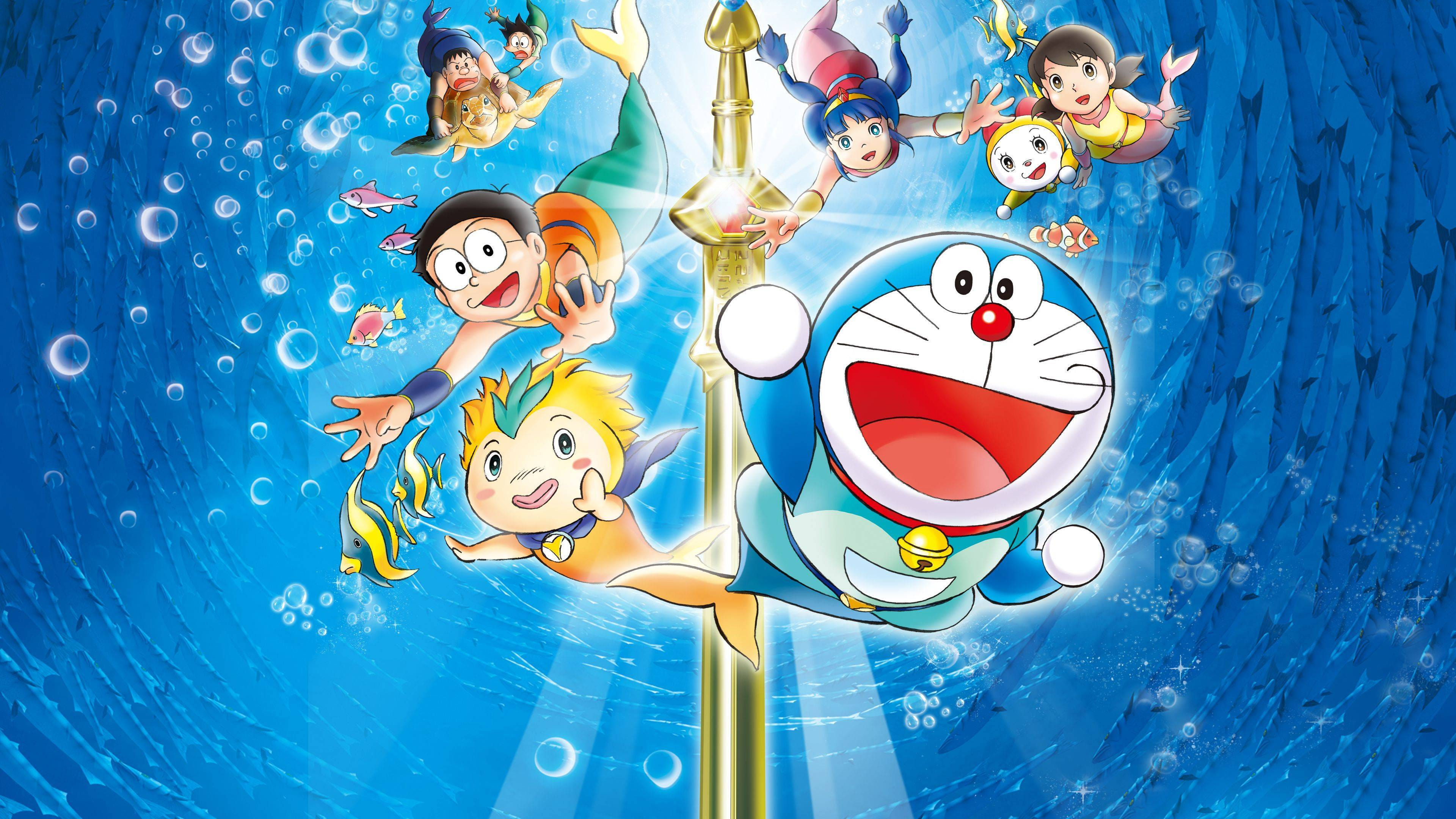 Doraemon: Nobita's Great Battle of the Mermaid King (2010) full Deatils
