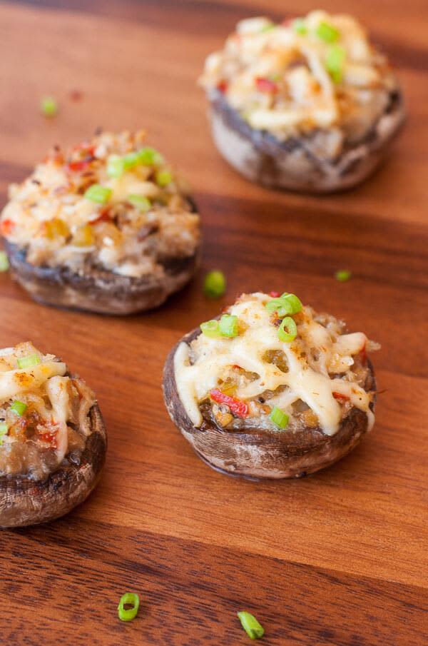 seafood stuffed mushroom recipe holiday 1 