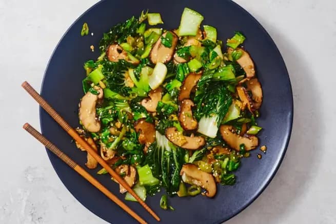 bok choy shiitake mushroom stir fry 3378425 hero 04 b90ccb8547df45f480106666c69c077d