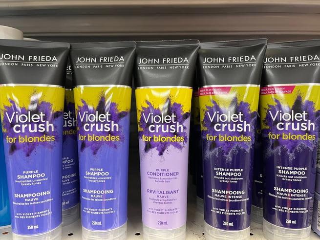 mushroom brown hair trend violet shampoo