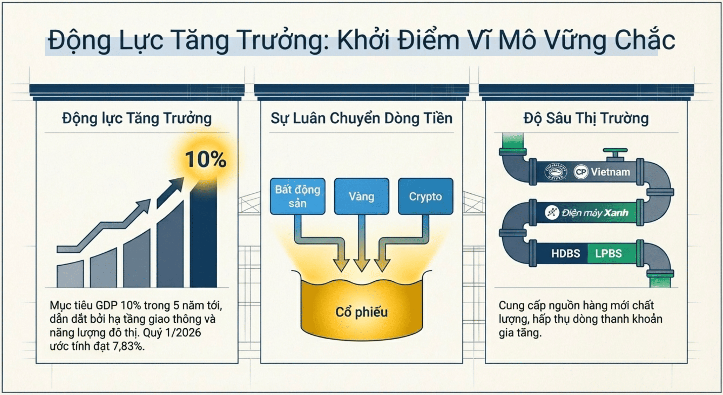 Động Lực Tăng Trưởng: Khởi Điểm V ĩ Mô Vững Chắc