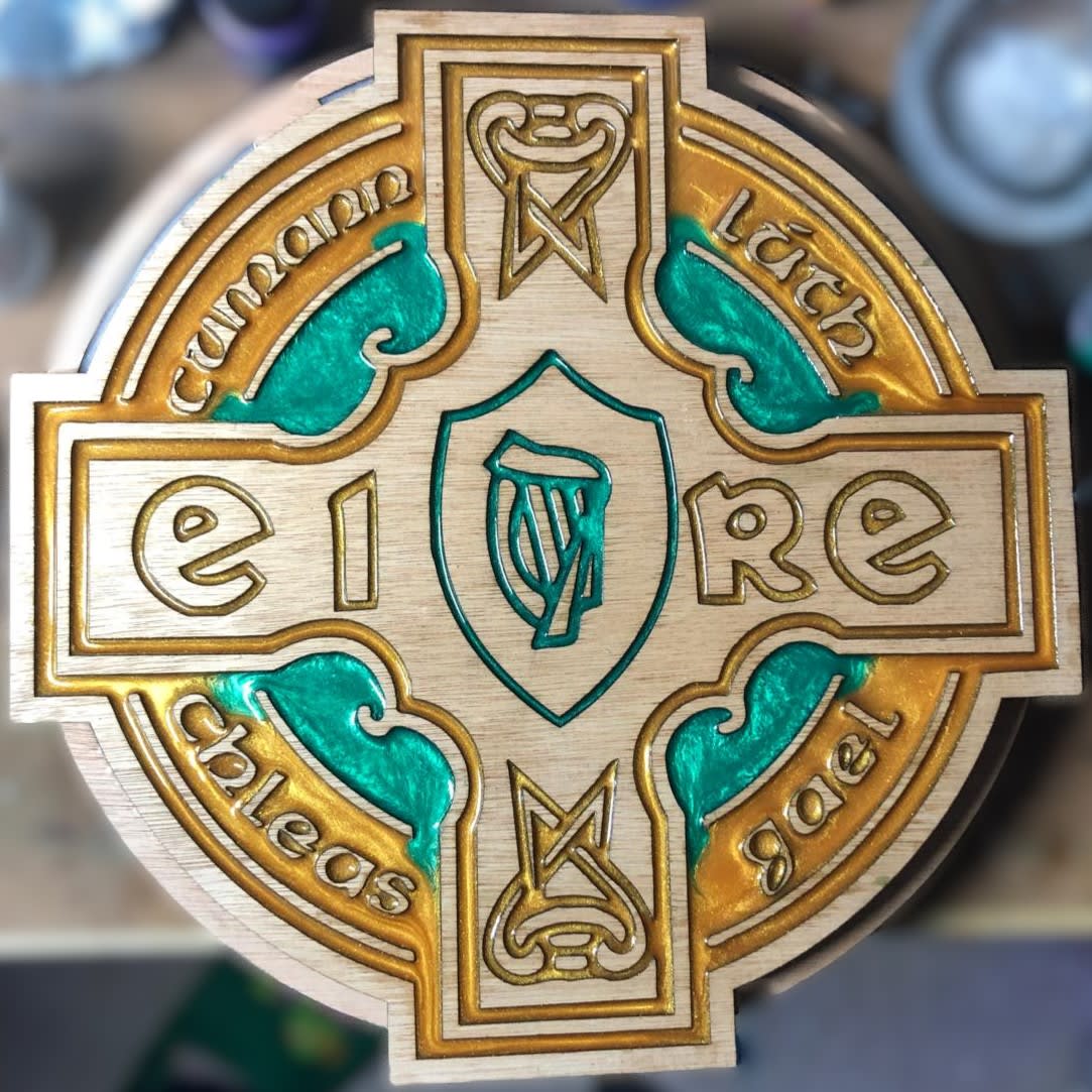 Irish GAA (Cumann Lúthchleas Gael) Crest - Image 1