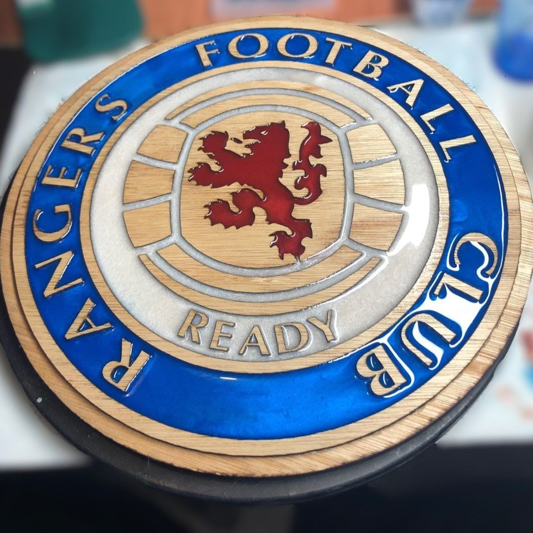 Glasgow Rangers Football Club Historic Crest - Image 1