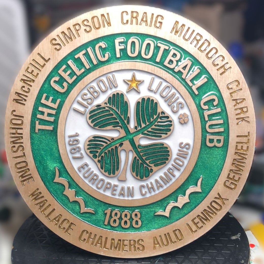 Celtic F.C. Lisbon Lions Commemorative Crest - Image 1