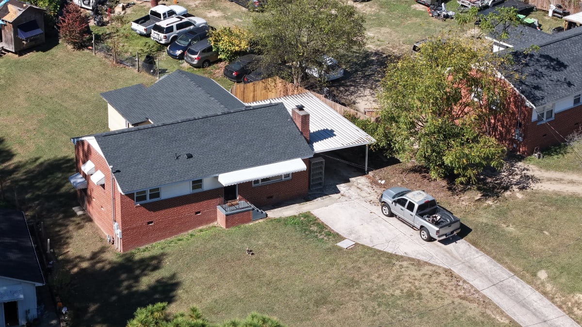 Ranch Home — Aerial