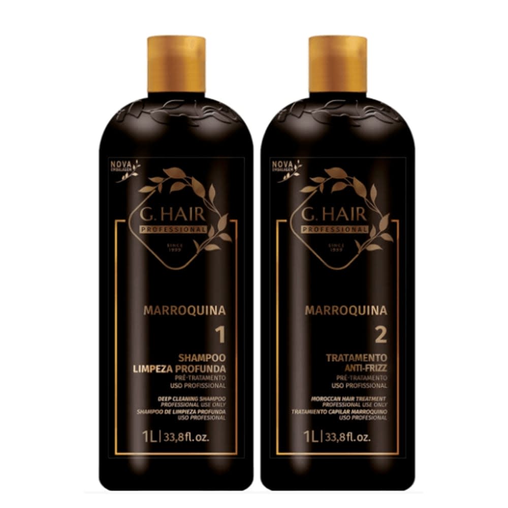 G Hair, Marroquina | Kit 2x1L | 33.8 oz - Imagen 1