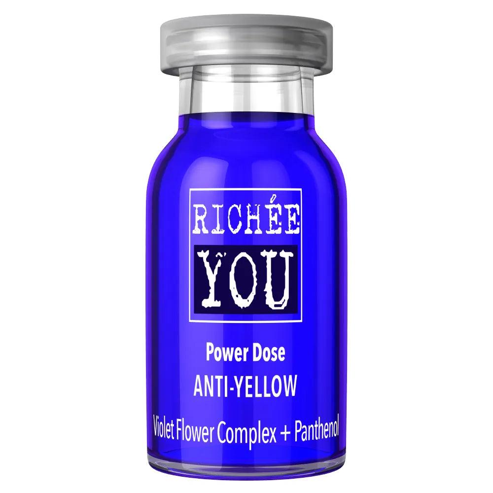 Richee, Anti Amarelo Complexo Flor Violeta, Tinte Capilar Para Cabello, 12ml