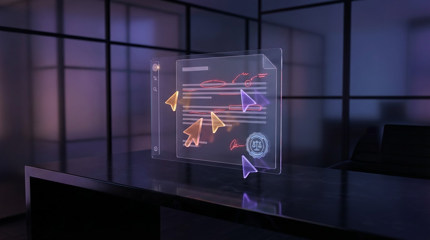 Real-time collaborative document editing