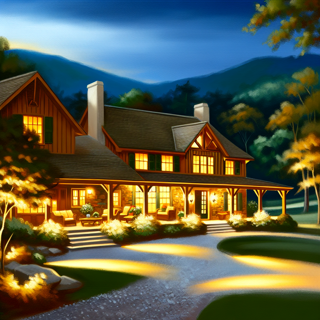 Why Outdoor Lighting Can Give Your Habersham County Home a Selling Edge