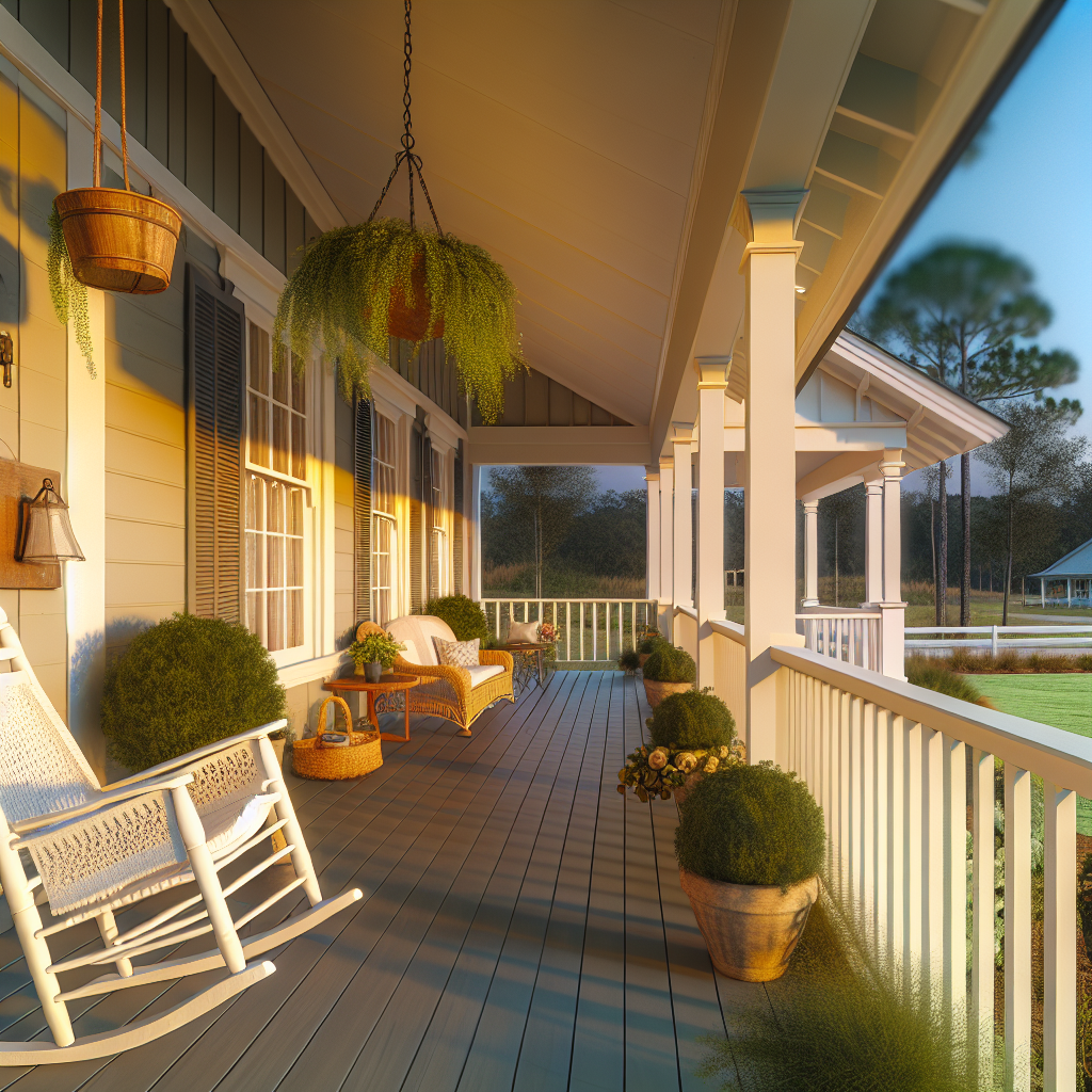 Why Wide Front Porches Are a Secret Advantage for Home Sellers in Habersham County, Georgia