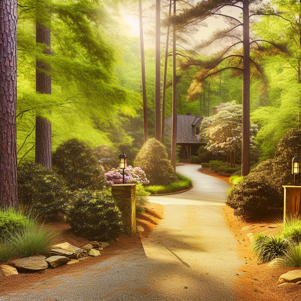 Highlighting Private Driveway Entrances: A Quiet Selling Advantage for Homes in Habersham County, Georgia