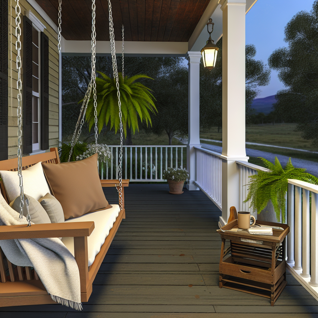 Why Porch Swings Are Becoming a Hidden Selling Advantage in Habersham County, Georgia
