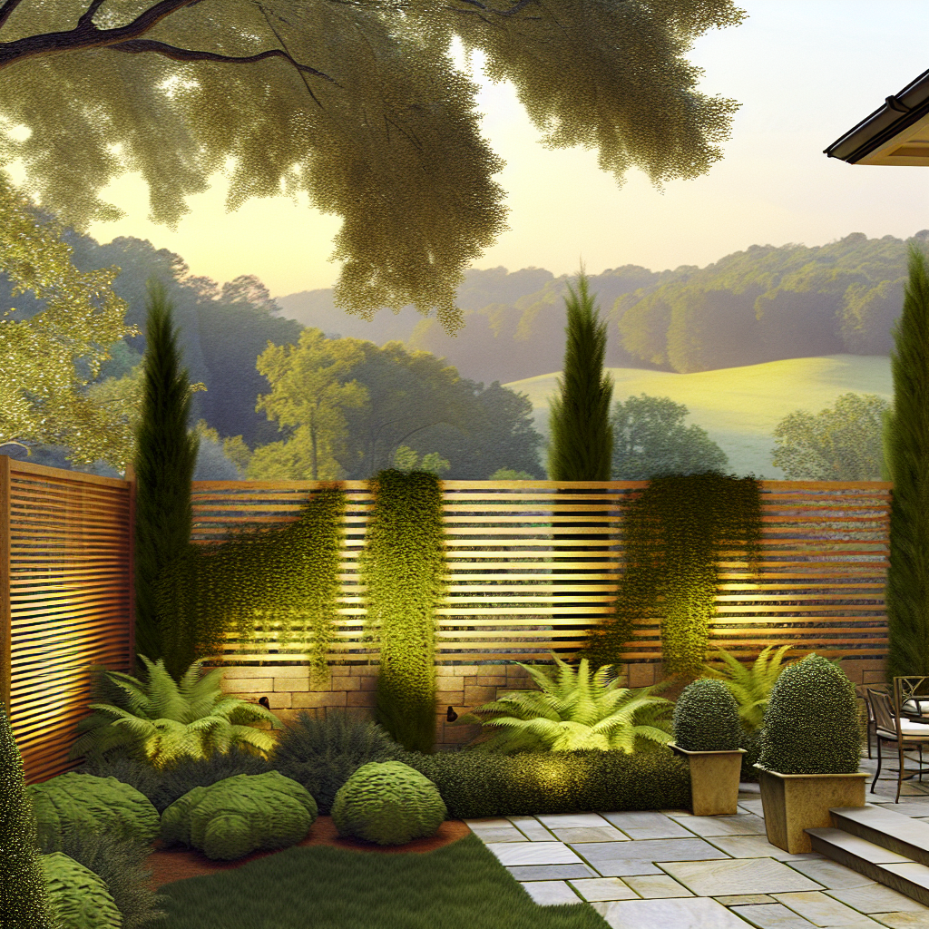 Why Outdoor Privacy Walls Are Quietly Boosting Home Value in Habersham County, Georgia