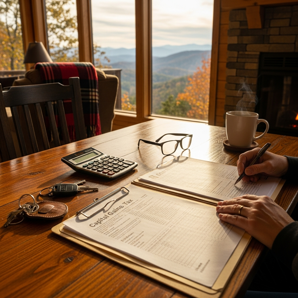 capital gains tax when selling a home