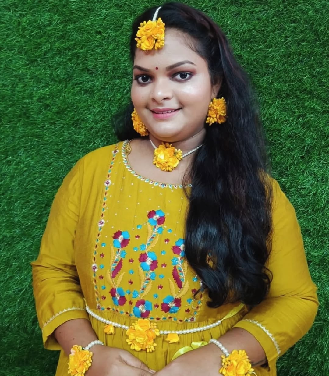 Haldi Look