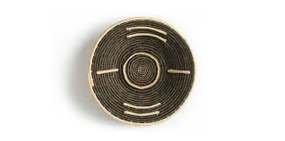"Sunburst" Woven Wall Peace Basket by Grace Namubiru