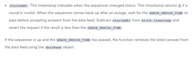 startedAt from sequencer