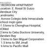 APARTMENT IN GUIZO MANDAUE ( ACROSS CIC SCHOOL, PARKMALL, SAN MIGUEL) - rental in Cebu City - photo 1