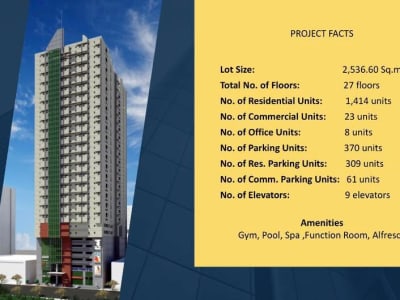 Victoria De Manila 1 Condominium - Bi-Level 3 Bedroom