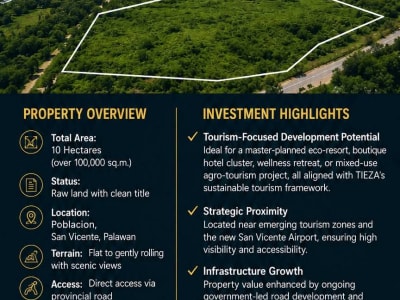 10 Hectares Land For Sale