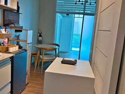 Semi Furnished Unit with balcony at The Linear Condominium - rental in Makati