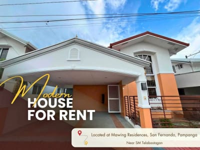 3 BEDROOMS 2-STOREY MODERN HOUSE FOR RENT!