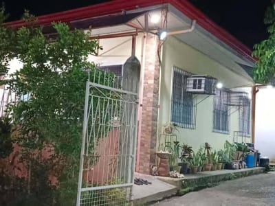 Residencial House and Lot .alone cemented Road