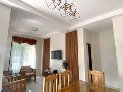Fully furnished house for rent with wifi and can accommodate 6 pax