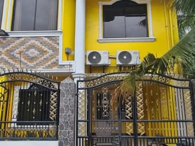 Fully furnished apartment with parking good for 3 persons add 1 person additional 5k. 3rms w aircns