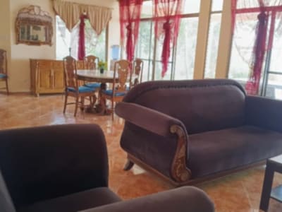 Beachfront house and lot with pool