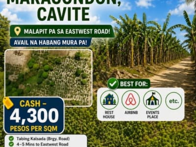 Prime Lot at Maragondon Cavite