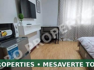 FOR RENT: Mesaverte Tower 3 4th Floor | Fully Furnished Studio 21sqm