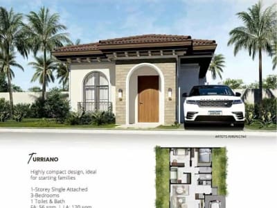 Pre-selling 3 Bedroom Bungalow Type Unit