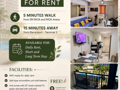 Condo unit for rent